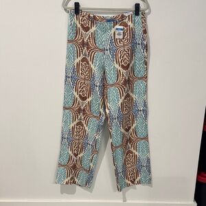 J. McLaughlin Multicolor Patterned Women's Chinos